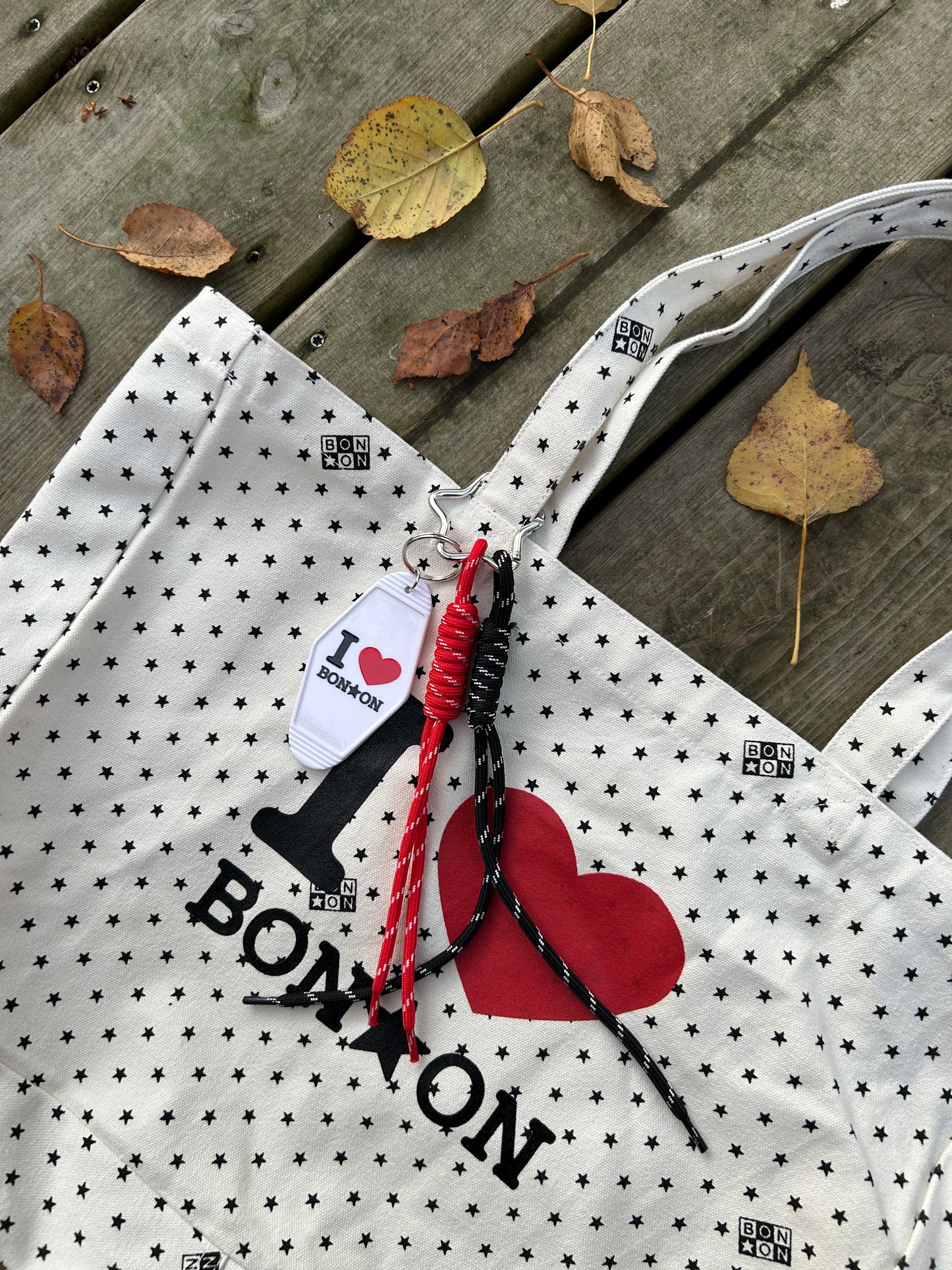 Porte-clé - I ❤️ Bonton