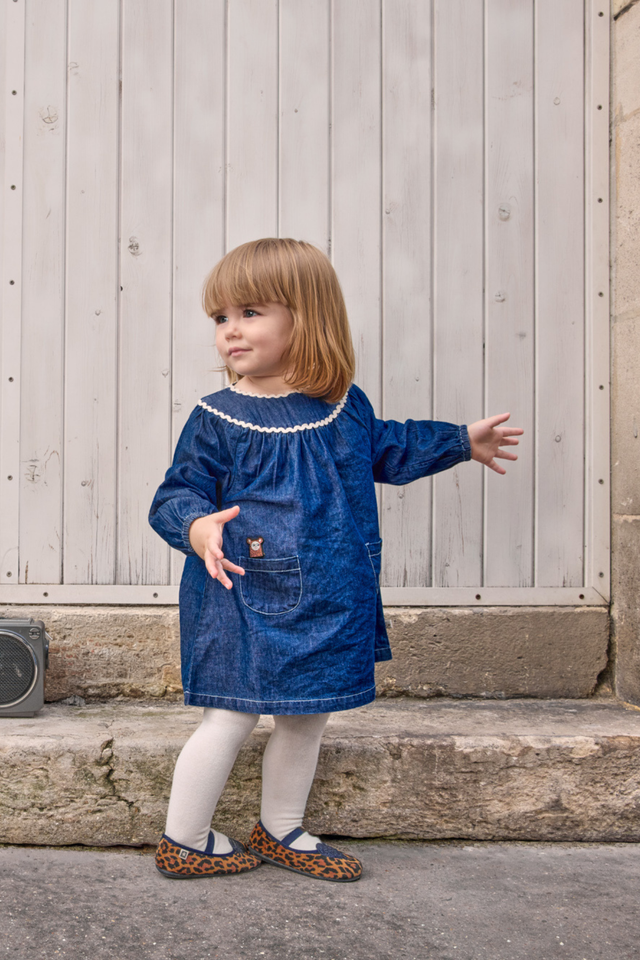 Robe - Mada Denim Bonton x Lili Scratchy - Image principale