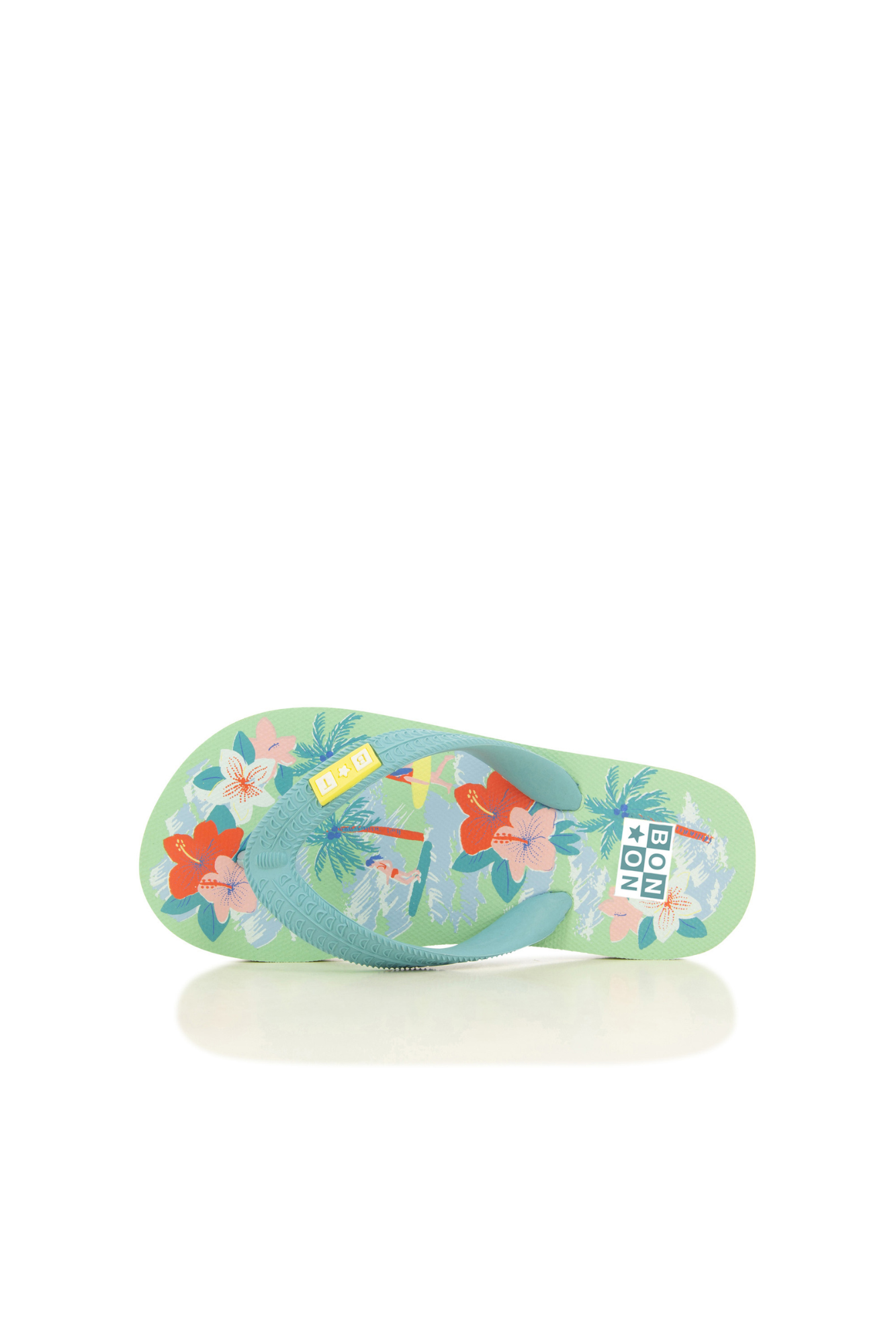 Sandales - Flip Flop Paf Vert Blanchi