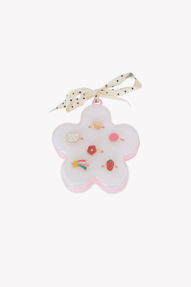 Set of rings - Flowers - Image principale