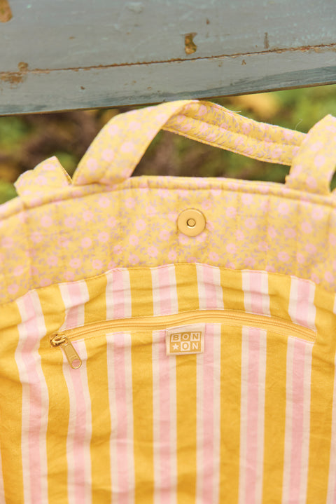 Cabas - Mia Foulfleurs Jaune - Image principale