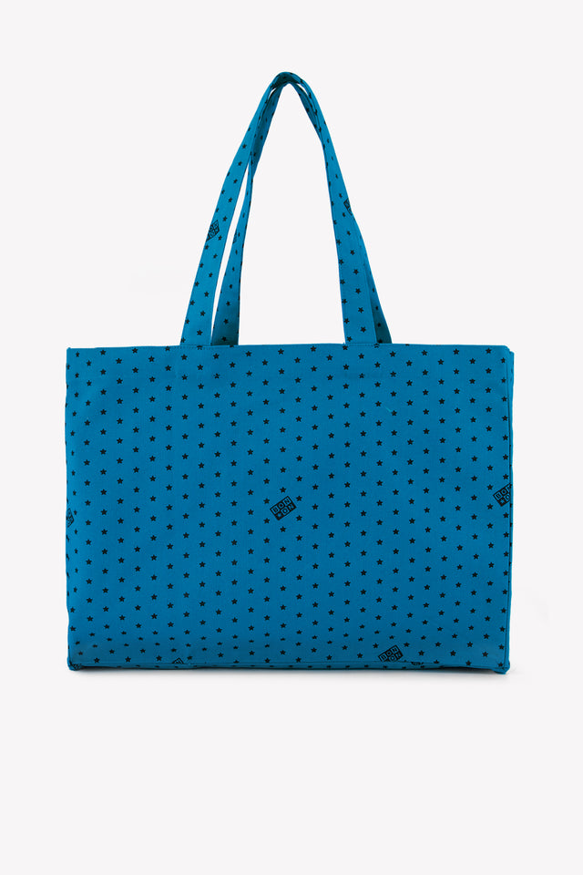 Medium Tote bag -Beth Blue lively - Image principale