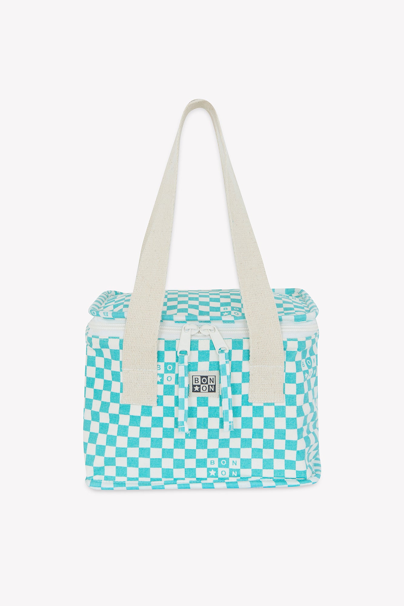 Lunch bag - Damier bleu vintage
