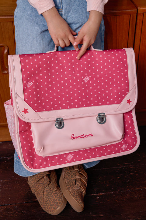 Schoolbag - Pink Stars - Image principale