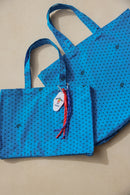 Medium Tote bag - Beth Blue lively