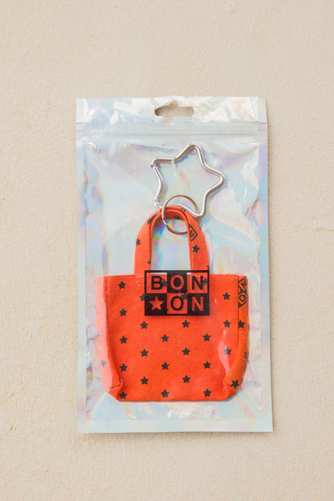 Porte-clés - Cabas Orange Vif - Image principale
