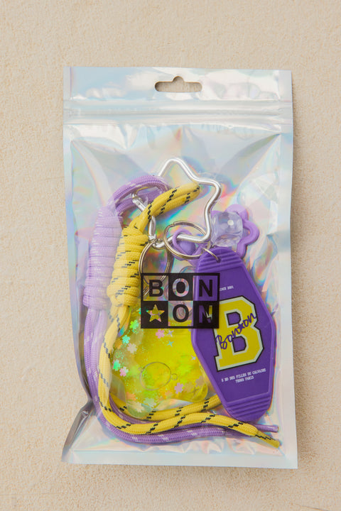 Porte-clés - Grigri Etoile Violet - Image principale