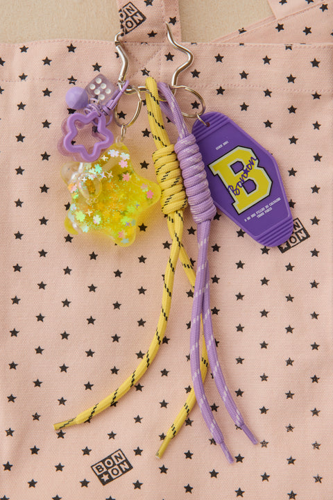 Porte-clés - Grigri Etoile Violet - Image principale