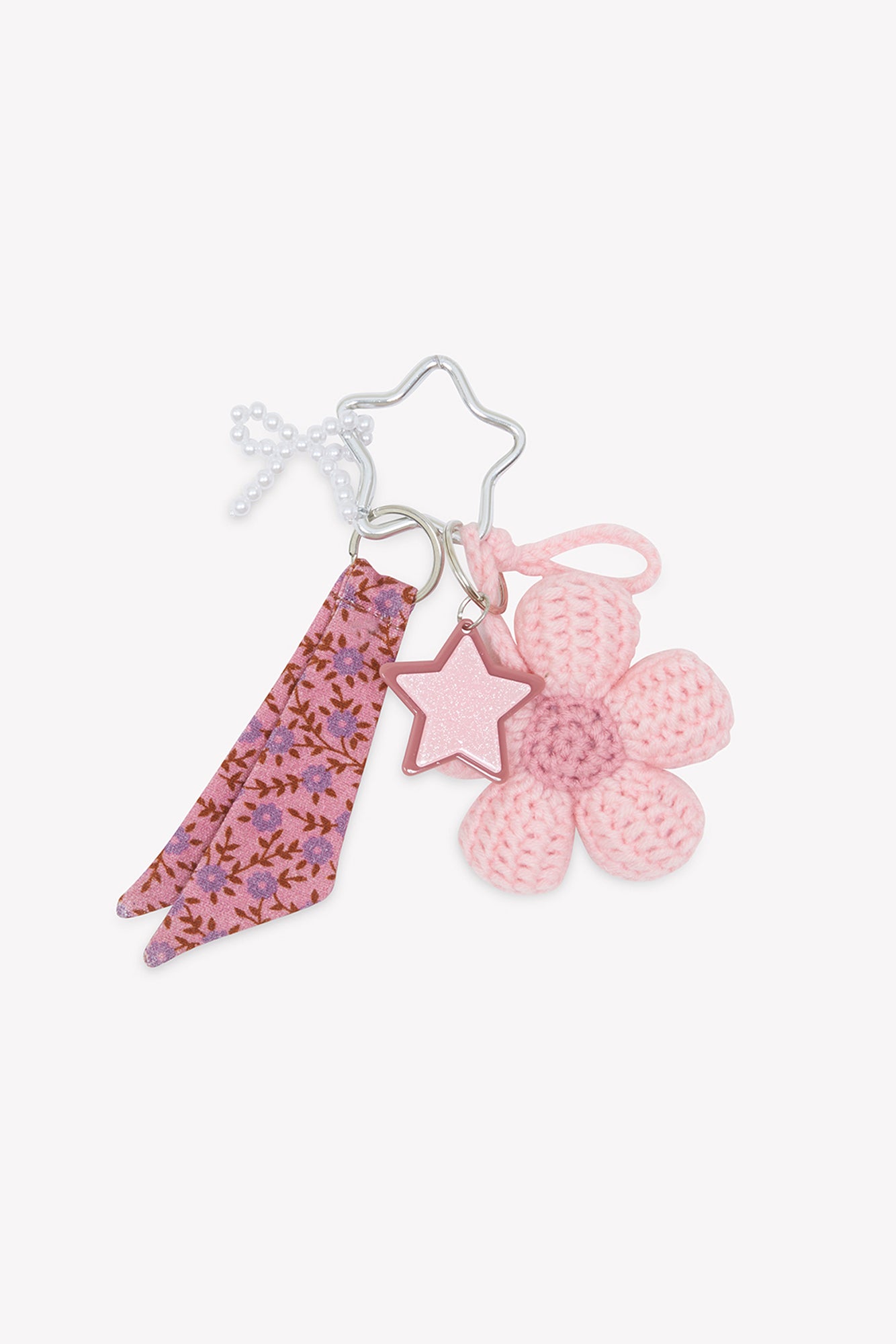 Key ring - Grigri Foulfleur Purple