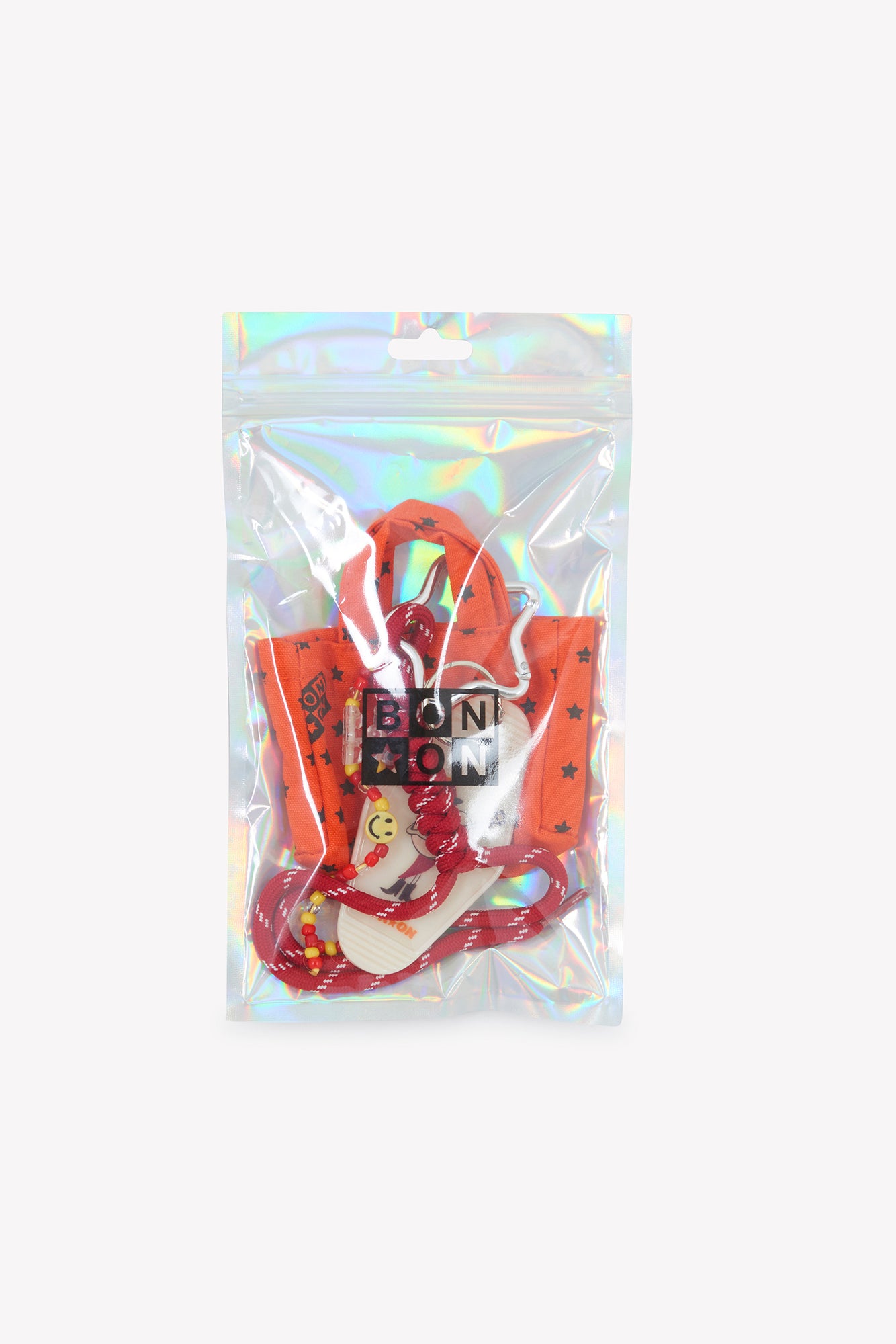 Porte-clés - Grigri Cabas Orange Vif