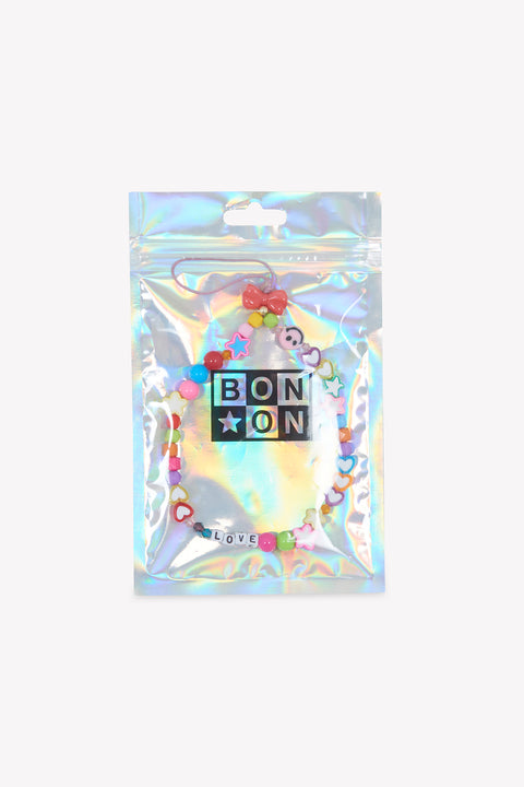 Phone jewelry - Multicolored bow - Image principale