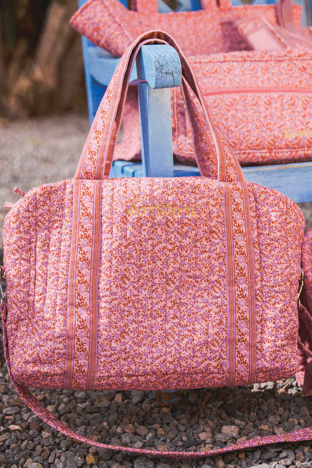 Sac à langer - Foulfleurs Violet - Image principale