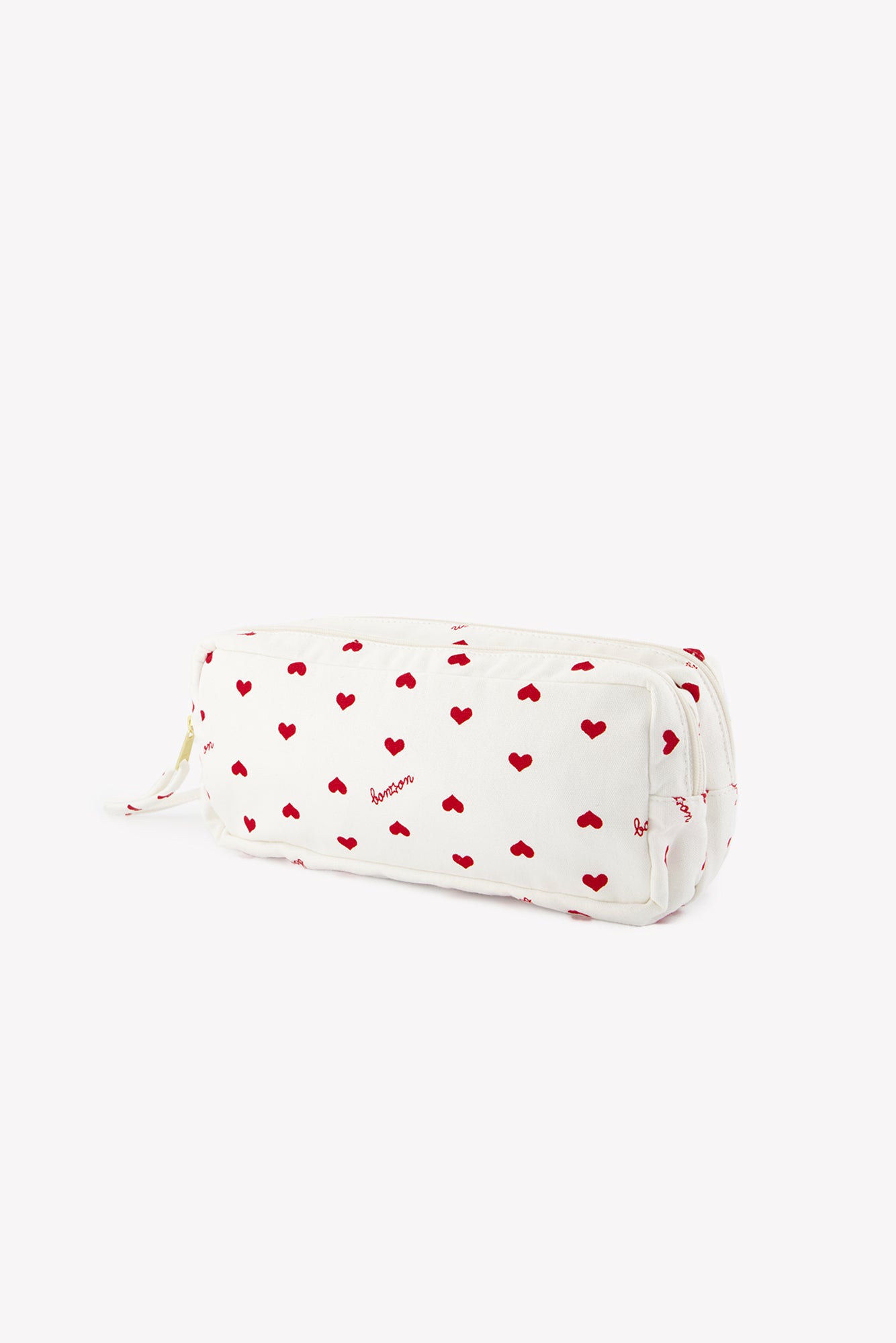 Trousse - Cœurs rouges