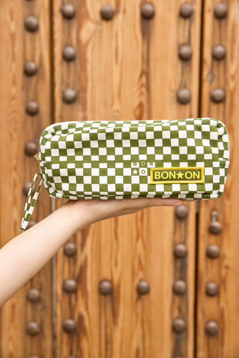 Trousse - Damier Vert - Image principale