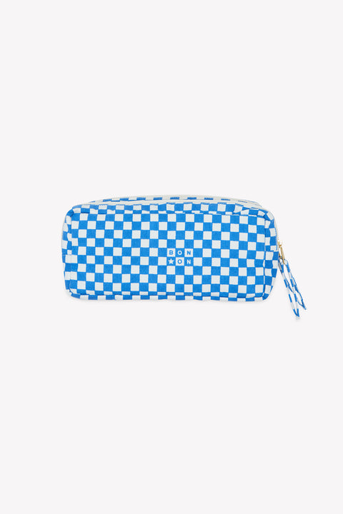Trousse - Damier Bleu - Image principale