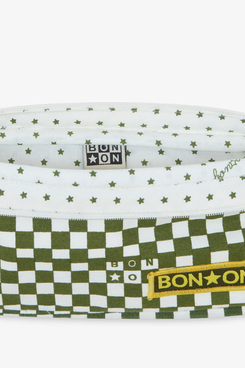 Trousse - Damier Vert - Image principale