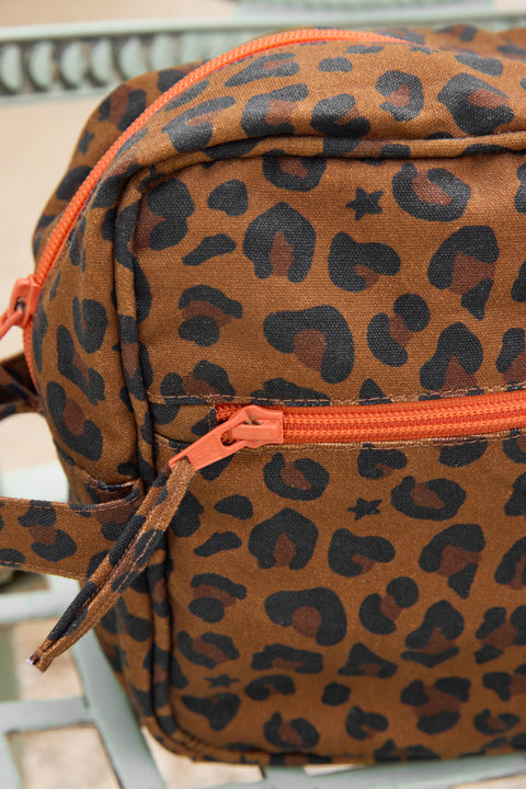 Toiletry bag- Print Bonton leopard - Image principale