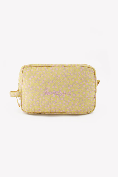 Trousse de toilette - Foulfleur Jaune - Image principale