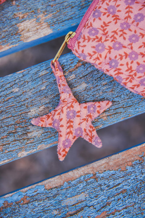 Mini pochette - Ivy Foulfleurs Violet - Image principale