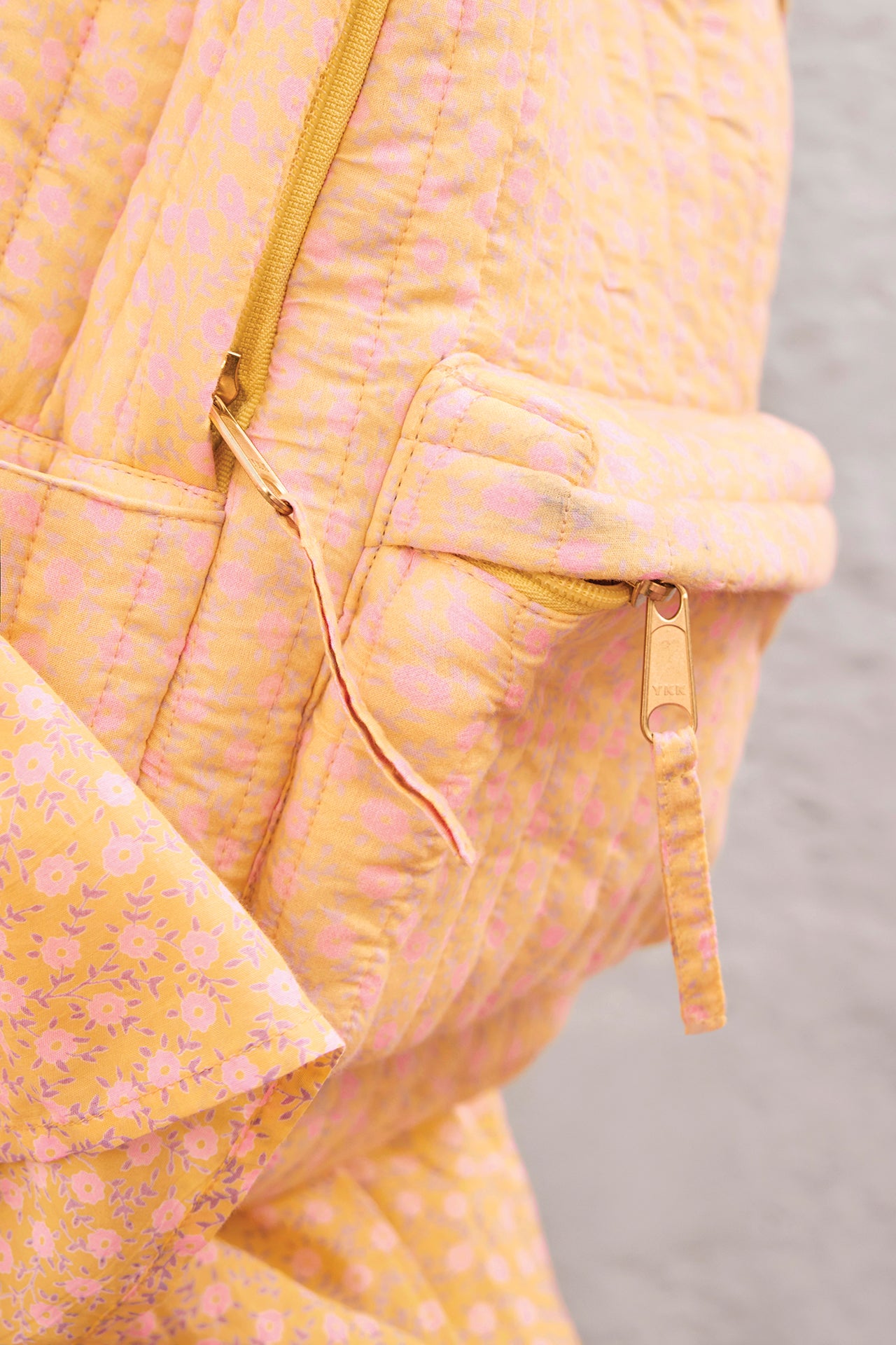 Sac à dos - Foulfleurs jaune