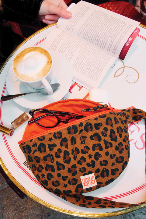 Bum bag - Print Bonton leopard - Image principale