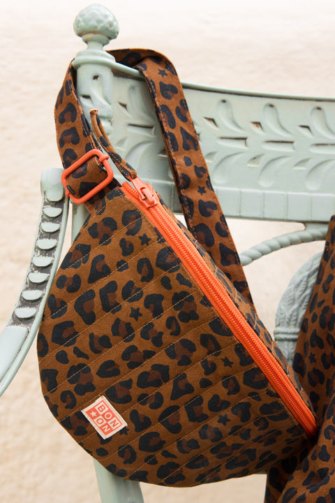 Bum bag - Print Bonton leopard - Image principale