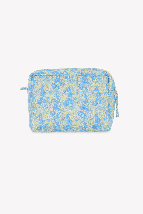 Trousse de toilette - Fleur Vintage Bleu - Image principale