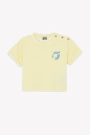 T-shirt - Livia limoncello en éponge