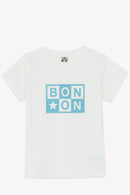 T-shirt - Tubo White Bonton logo hammock