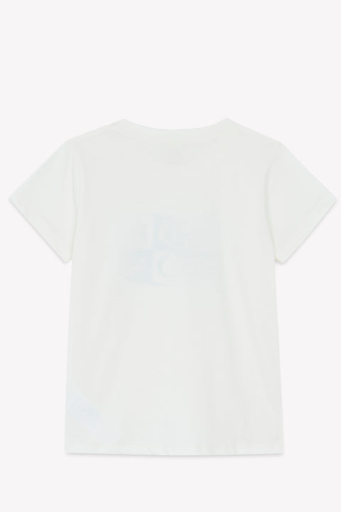 T-shirt - Tubo blanc hamac logo bonton - Image principale