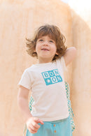 T-shirt - Tuba blanc hamac logo Bonton