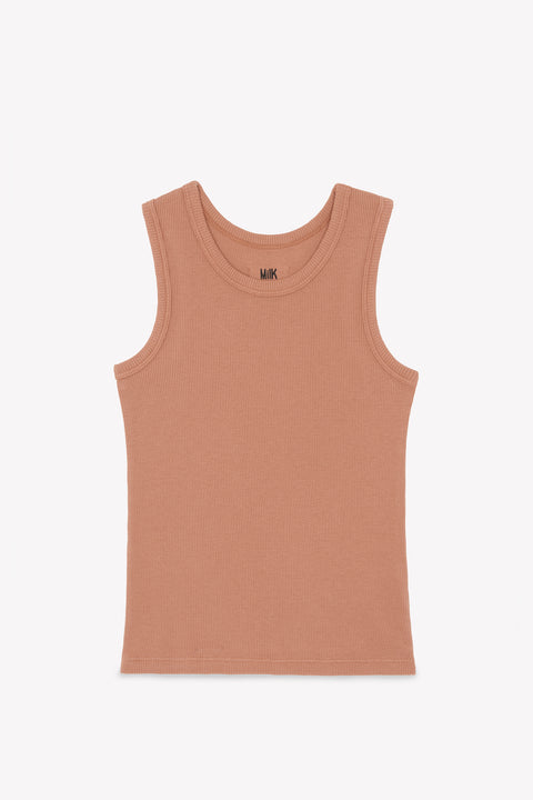 Tank operator - Hortensia Cachou Bonton X Milk - Image principale