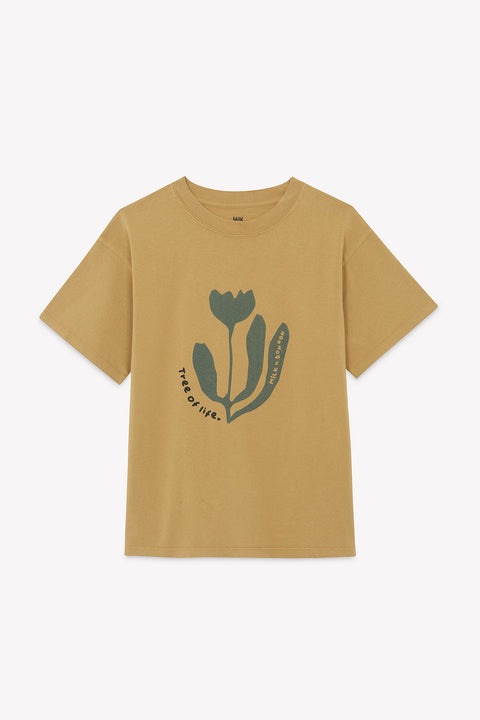 T -shirt - Capucine Woman Chataigner Bonton X Milk - Image principale