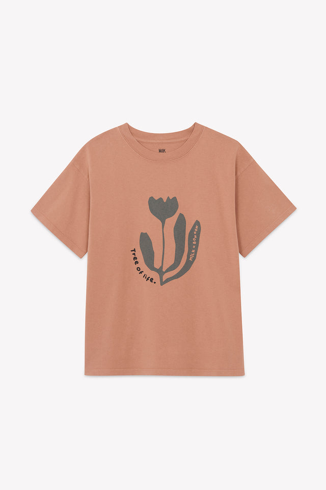 T-shirt - Capucine Women Cachou Bonton x MilK - Image principale