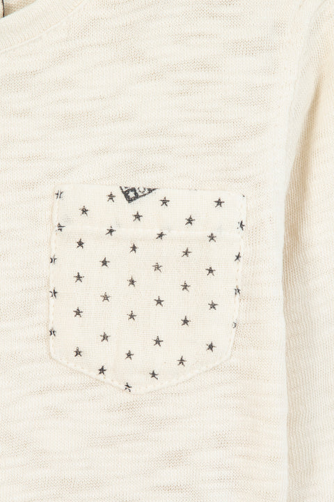 T-shirt - Lexie ecru Bonton - Image principale