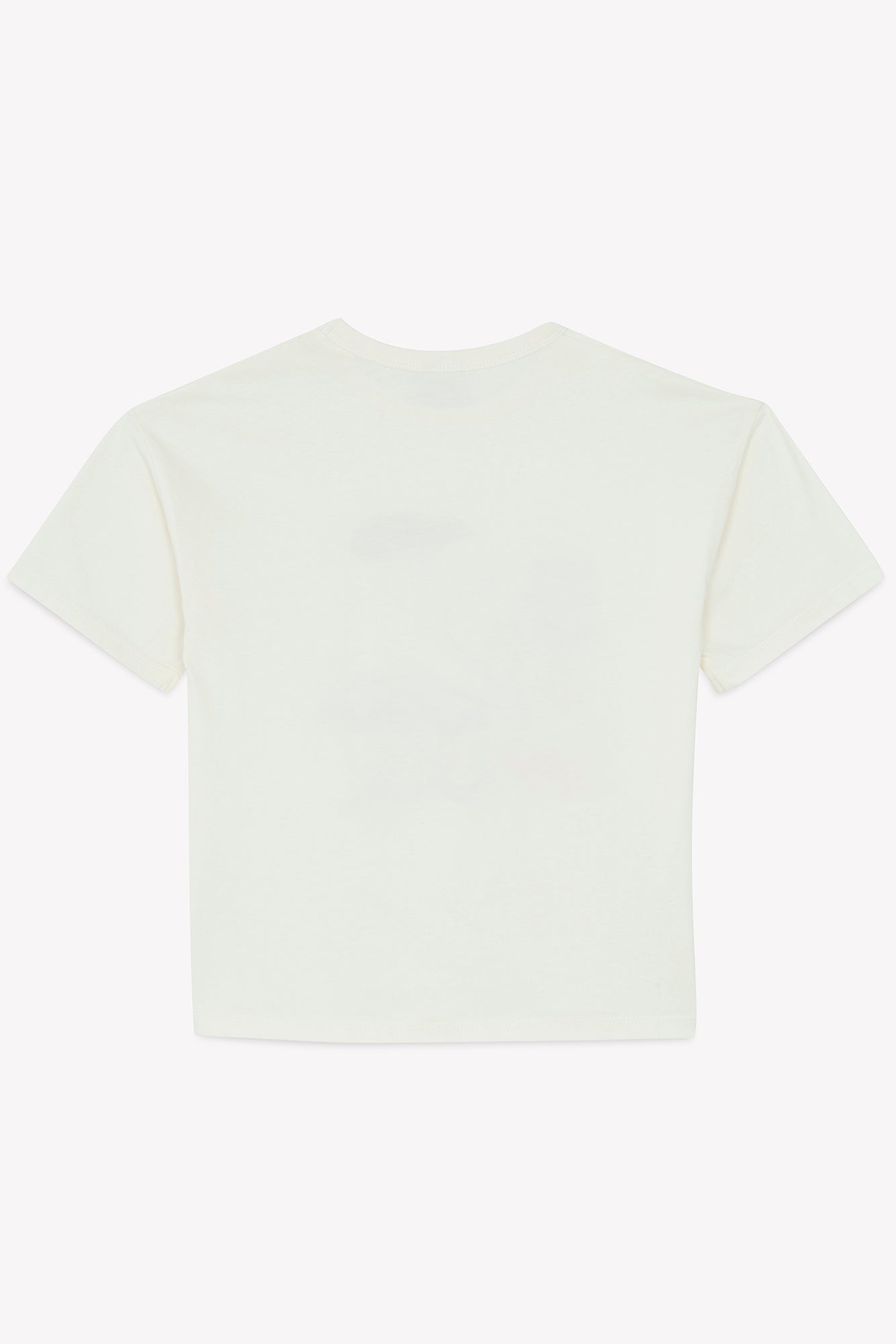 T-shirt - Livio écru bonton imprimé "Alla Spiaggia"