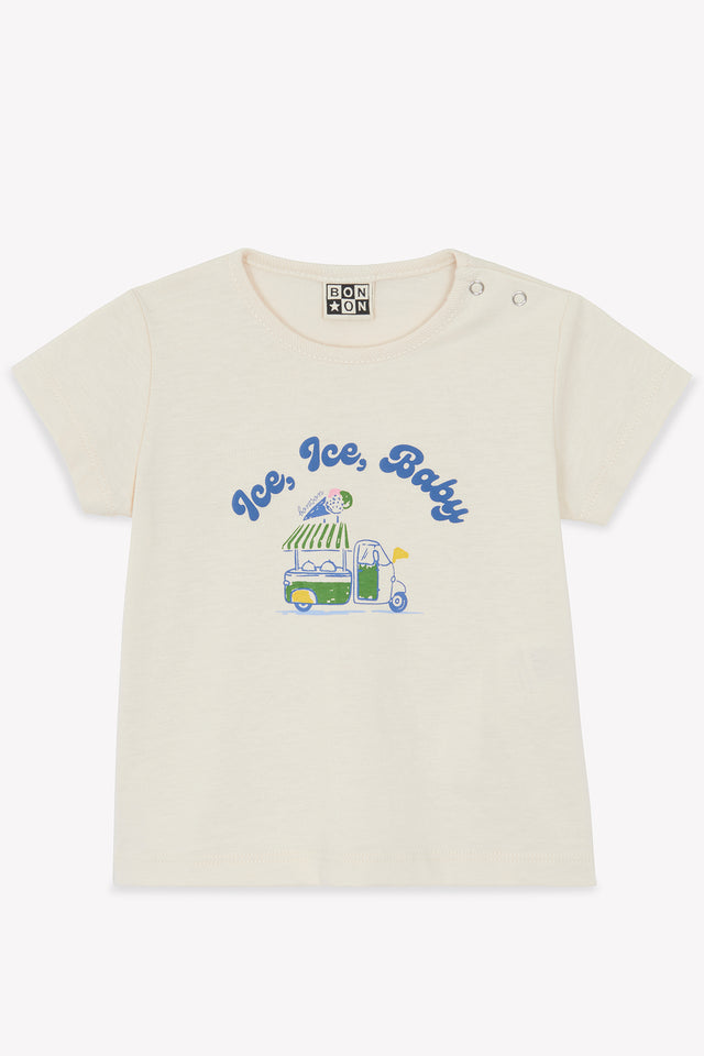 T-shirt - Tuba illustration "Ice, Ice, Baby" - Image principale