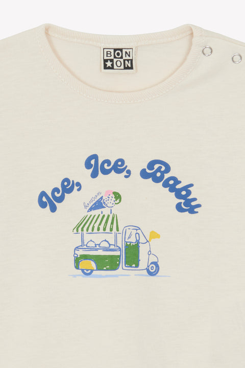 T-shirt - Tuba illustration "Ice, Ice, Baby" - Image principale