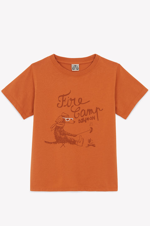 T-shirt - Tubo sausage imprimé "Fire Camp" - Image principale
