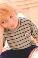 T-shirt - Livo bleu nuit rayé