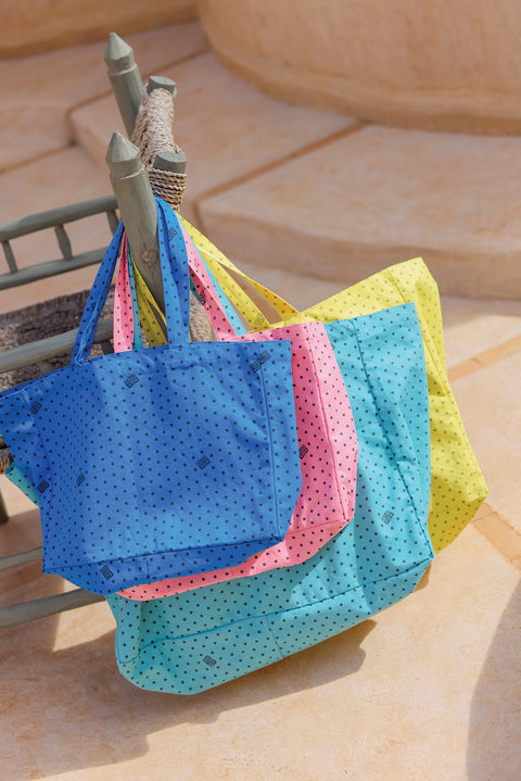 Medium Tote bag - Beth Blue lively - Image principale