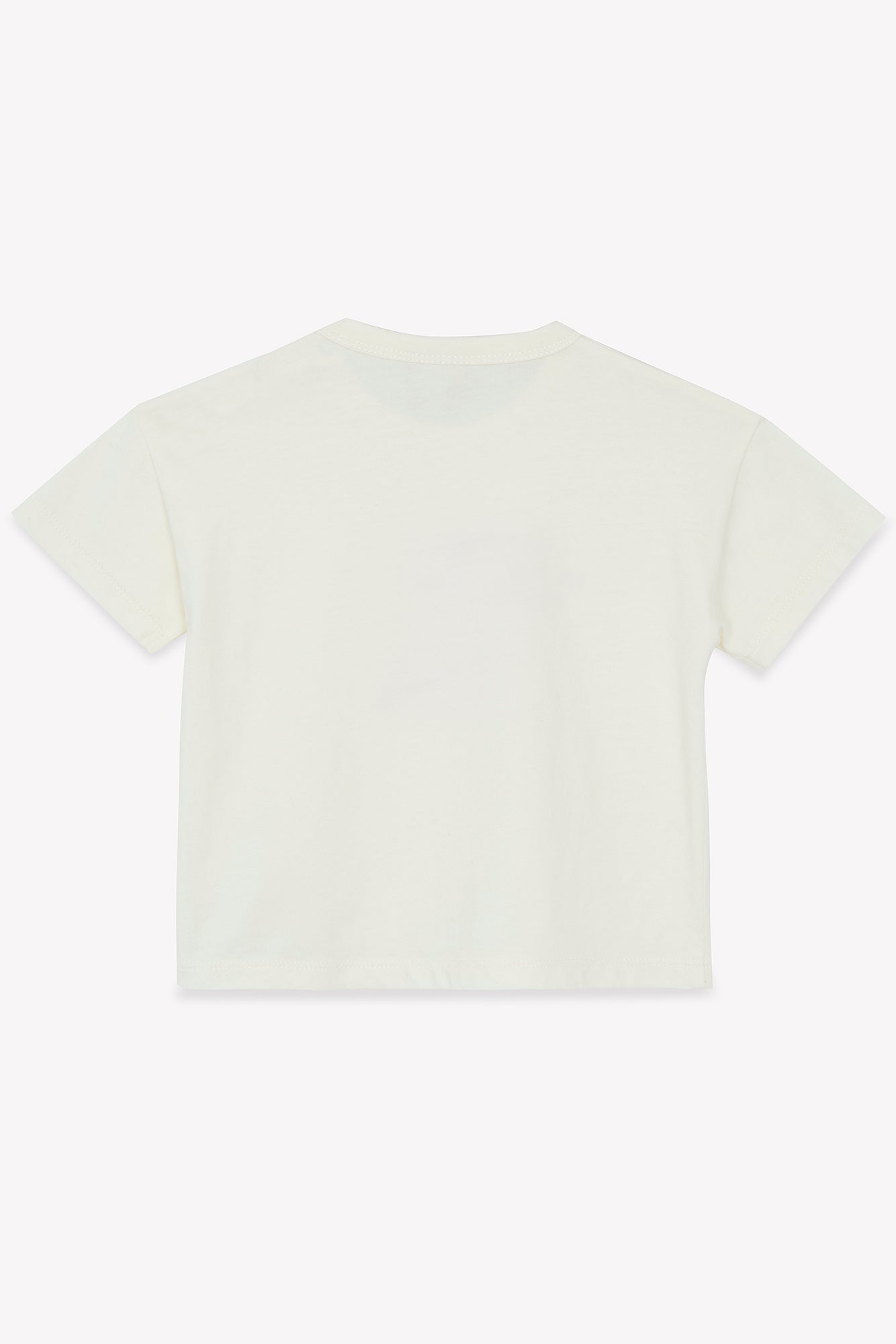 T-shirt - Livio surfing écru bonton