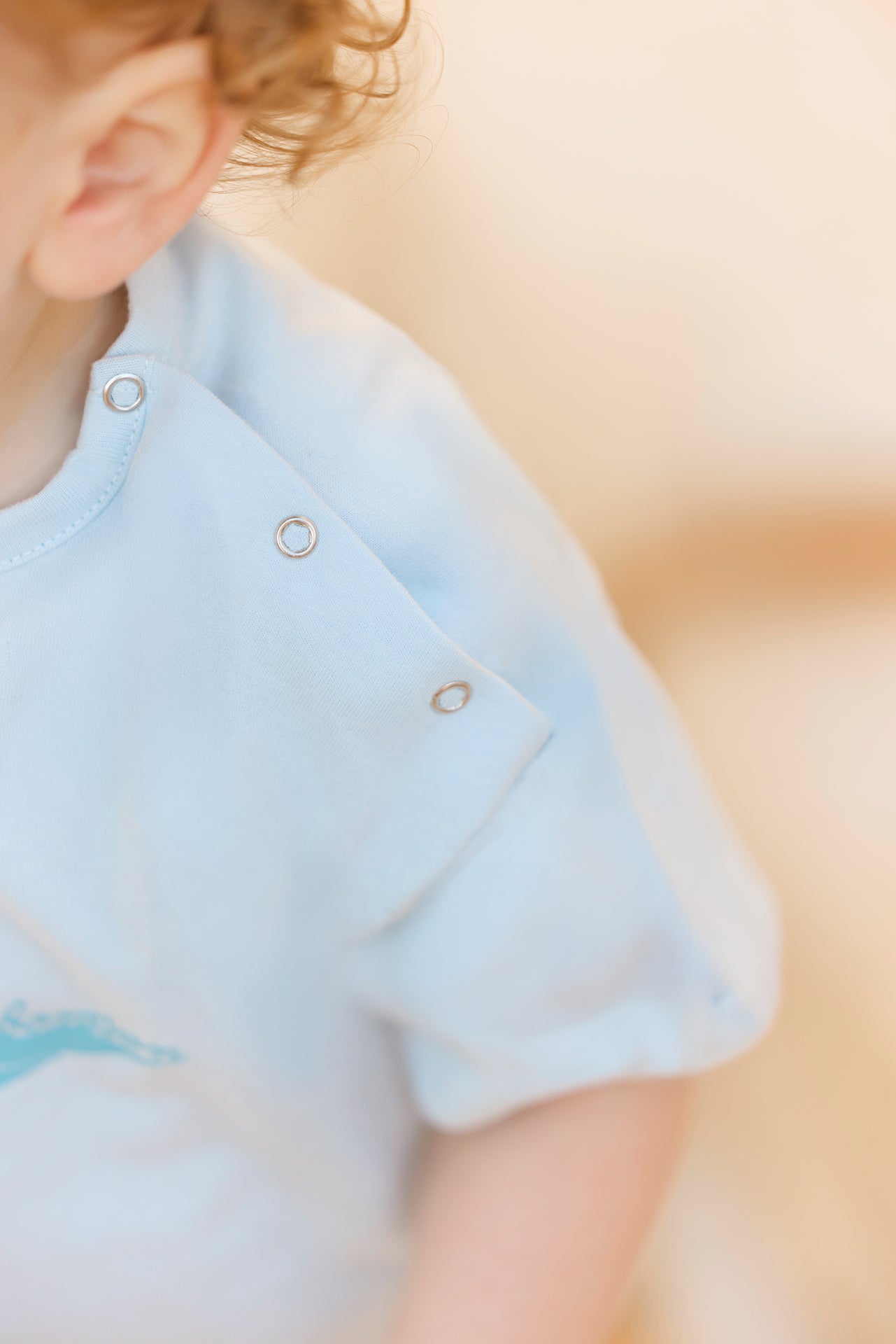 T-shirt - Livio wave bleu dodo