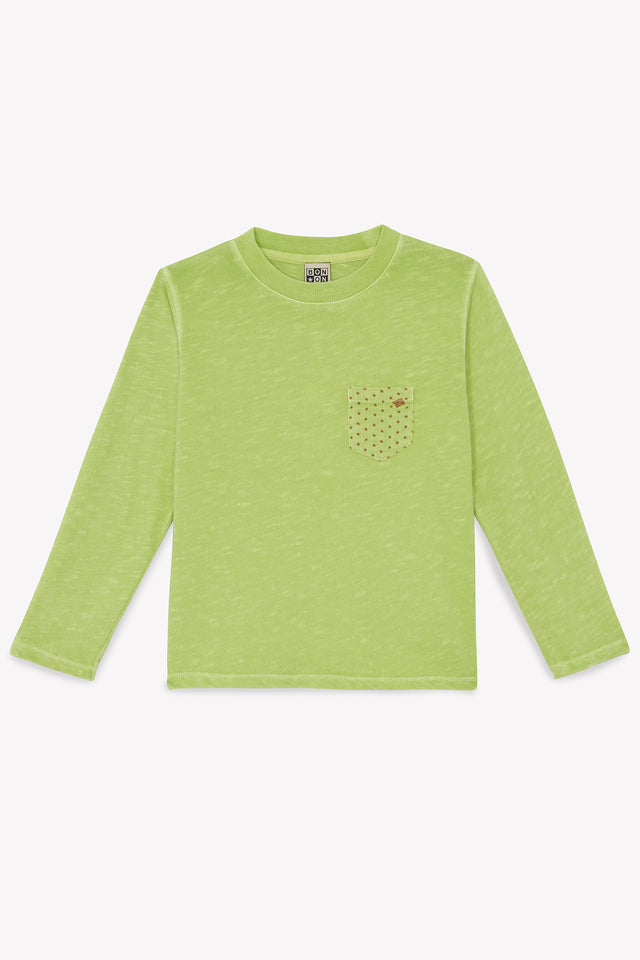 T-shirt - Lexie vert byebye - Image principale