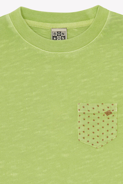 T-shirt - Lexie vert byebye - Image principale