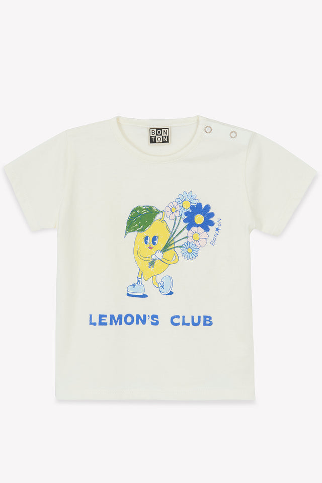 T-shirt - Tuba lemon club White hammock - Image principale