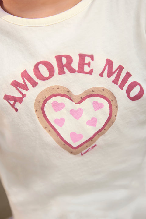 T-shirt - Tuba amore mio écru Bonton - Image principale