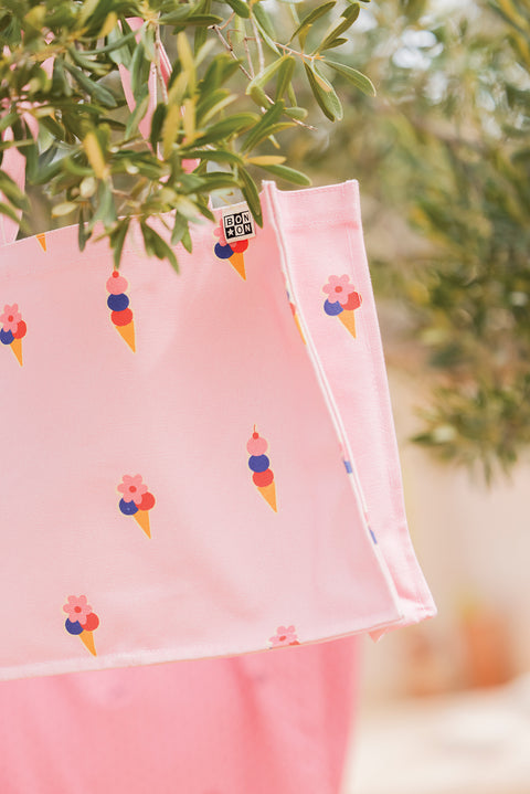 Medium shopping bag - Pink Gelato - Image principale