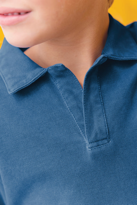 Polo - Livio bleu méditerranée - Image principale