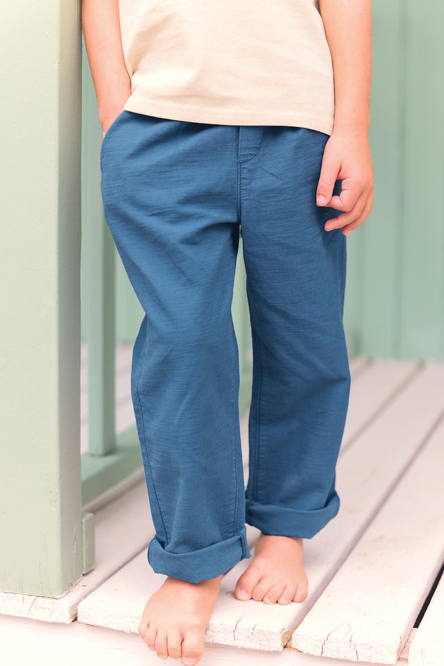 Trousers -Luck Blue Mediterranean - Image principale